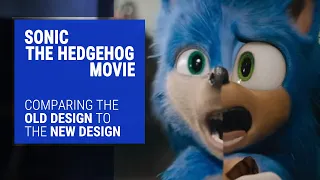 Sonic The Hedgehog Movie Trailer Comparison - Old vs. New