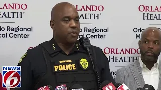 ‘In good spirits:’ Orlando police chief updates condition on 2 officers who were shot