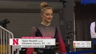 Taylor Houchin (Nebraska) - Uneven Bars (9.925) - Nebraska at UCLA - 2019 NCAA Gymnastics