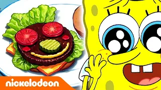 Bob Esponja | A Amor Pelo Hambúrguer De Siri | Nickelodeon em Português
