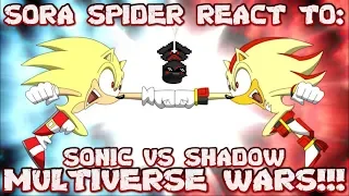 LETS WATCH: Multi Verse Wars SONIC vs SHADOW | Multiverse Wars React