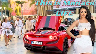 Super Nightlife in Monaco: Exploring the Exclusive Clubs and Supercars #viral #trendingvideo