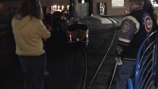 Kiddieland Closing Ceremony - Gas train after last run
