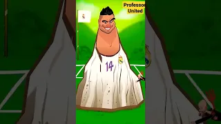 Real Madrid defense after Casemiro went 😱| Caricature #shorts #realmadrid #ancelotti #laliga