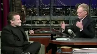 Robin Williams on Letterman - Talks About Daughter Zelda & Friend Christopher Reeves 2005