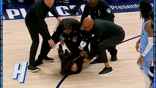 Crazy Fan Runs on Court During Grizzlies-Timberwolves Game 👀