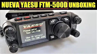 NEW YAESU FTM-500D -UNBOXING-