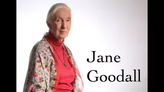 The legendary Jane Goodall talks chimps, roots and shoots