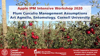 Plum Curculio Management Assumptions