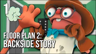 Floor Plan 2: Backside Story | Part 1 | A New Elevator FILLED With Crazy Puzzles!