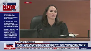Parkland judge moved by victim's emotional statement: 'You're a hero'