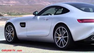 Mercedes AMG GTS Race Mode Accelerating Off The Line Great Engine Sound CARJAM TV 2015