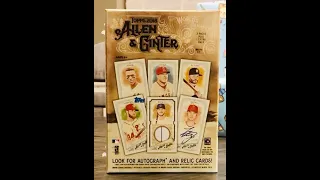 2018 Topps Allen & Ginter Baseball Retail Blaster Box Break