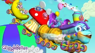 GiggleBelly Train Song – Trains for Kids & More Nursery Rhymes