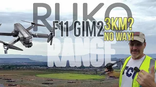 YES IT CAN GO THAT FAR - RUKO F11 GIM2 SCENIC FLIGHT