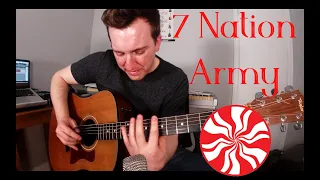 Seven Nation Army (The White Stripes) --- Fingerstyle Guitar Cover + Free Tabs {Jacob Neufeld}