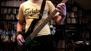 MANOWAR - Hand Of Doom Bass Cover