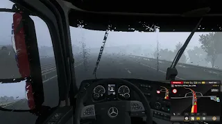 Euro Truck Simulator oynadım