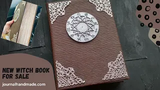 Beginner spell book New witch grimoire Custom book for sale Available