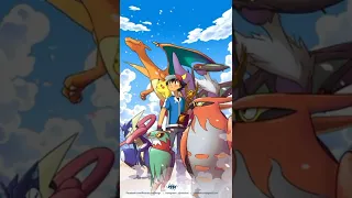 Ash x Misty x Red Singing ARCADE (Loving you is loosing game) || POKEMON || #shorts