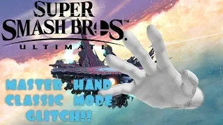 Super Smash Bros. Ultimate Insane Master Hand Glitch!