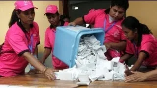 На выборах в Восточном Тиморе побеждает партия...