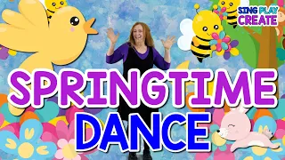 Springtime Brain Break "Springtime Dance" 🌻 Spring Action Song & Dance Activity 🌻 Sing Play Create