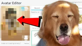 MAKING MY DOG A ROBLOX ACCOUNT!!