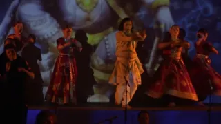 Sati Kazanova performing (Ganesha Mantra) at "SWARANJALI: MUSIC OF THE SOUL" in Moscow