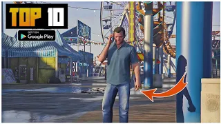 Top 10 * New Games like GTA V * for Android || 2023