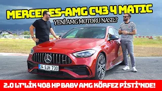 Mercedes C43 AMG 2023 4MATIC | 2.0 lt'lik yeni AMG motoru nasıl?