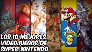 TOP 10: 10 juegos de Super Nintendo