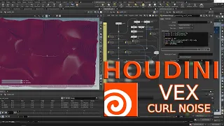 Vex in Houdini - Curl Noise