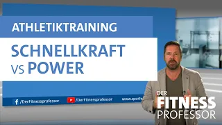 Schnellkraft und Power im Athletiktraining