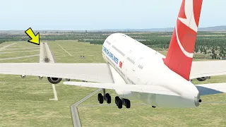 A380 Co-Pilot Lost His License Because Of This Landing [XP11]