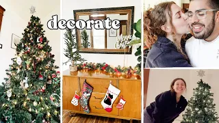 Decorating our new HOME for Christmas ✨❤️🏠 | VLOGMAS DAY 2