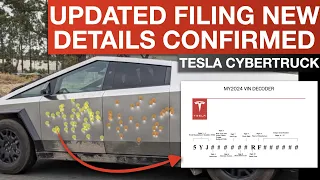 BREAKING: Tesla Cybertruck Details Emerge in New Documents! (VIN Decoder Updated!!)