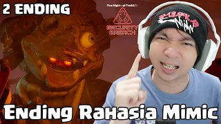2 Ending Rahasia Mimic - Five Nights at Freddy's Security Breach ( FNAF ) DLC Ruin Indonesia (END)