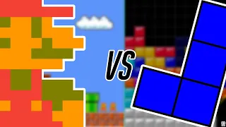 Super Mario Bros 35 vs Tetris 99
