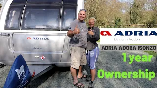 Adria Adora Isonzo ownership 1 year in [CC]