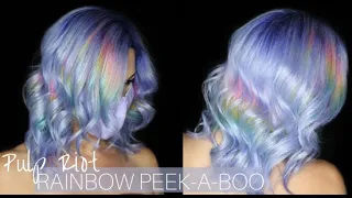How To Do Rainbow Peekaboos | Pulp Riot Prisms