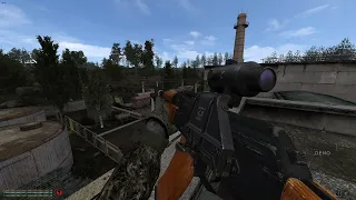 Stalker Anomaly AK 74 BAS