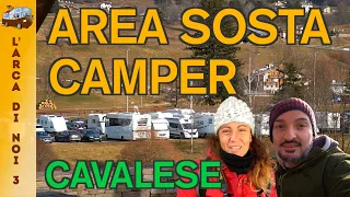 🚐 Viaggi in Camper 🇮🇹 🌍 Cavalese (TN) Area sosta camper Cermis