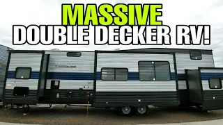 DOUBLE DECKER RV!  Huge with Surprises! Cherokee Destination RV 39CA