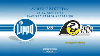 Harjoitusottelu: OULUN LIPPO vs PATTIJOEN URHEILIJAT 0 - 2 ( 3 - 5, 1 - 2 )