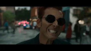 Crowley "gets struck by lightning" - Good Omens Season 2