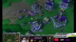 2007 Grand Final first day StarCraft match: SKY vs Zeus