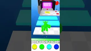 Game: Easy Color Switch Obby ! #roblox #obby