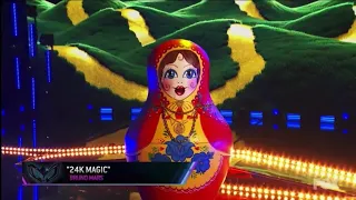 Russian Dolls Perform "24K Magic" By Bruno Mars | Masked Singer | S5 E7