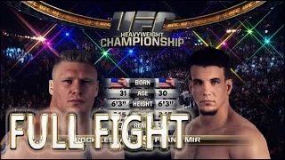 Brock Lesnar vs Frank Mir FULL FIGHT - UFC Fight Night - UFC 100